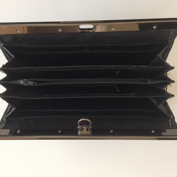 VINTAGE black wallet - Picture 3 of 3